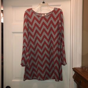 Tacera chevron dress
